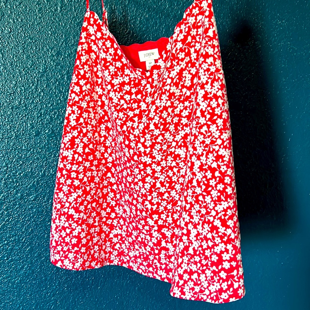 J.crew spaghetti strap tank top